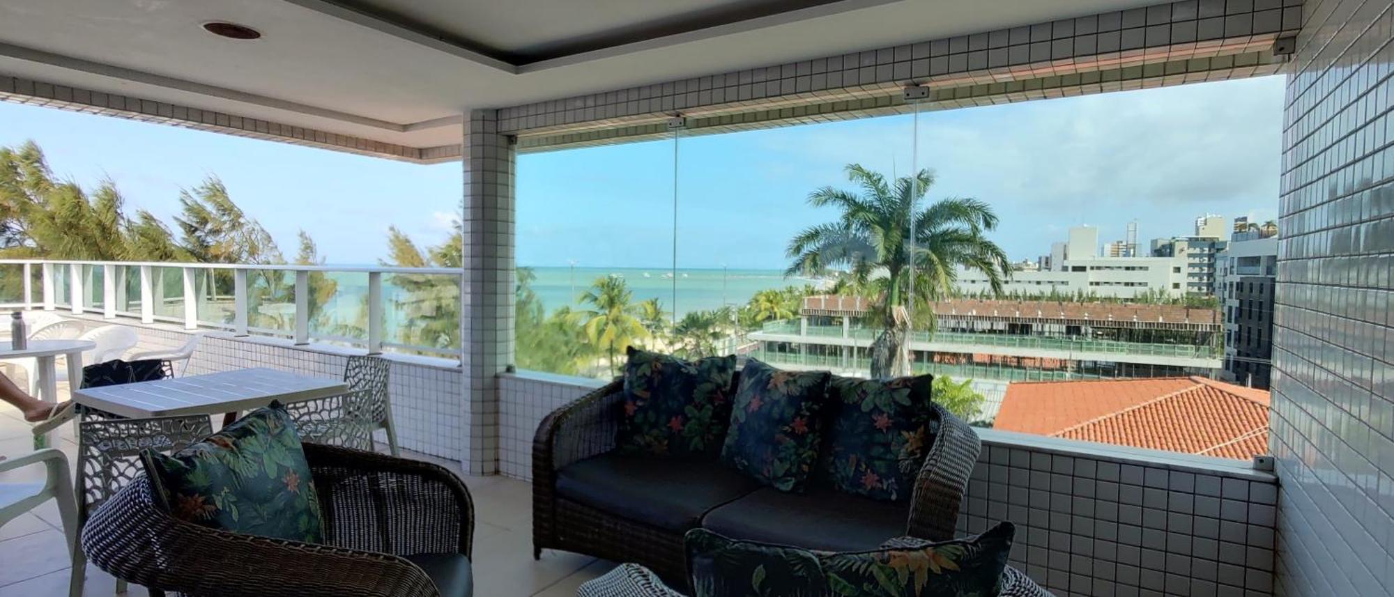 Апартаменты Flat Frente Mar Manaira 1 Жуан-Песоа Экстерьер фото