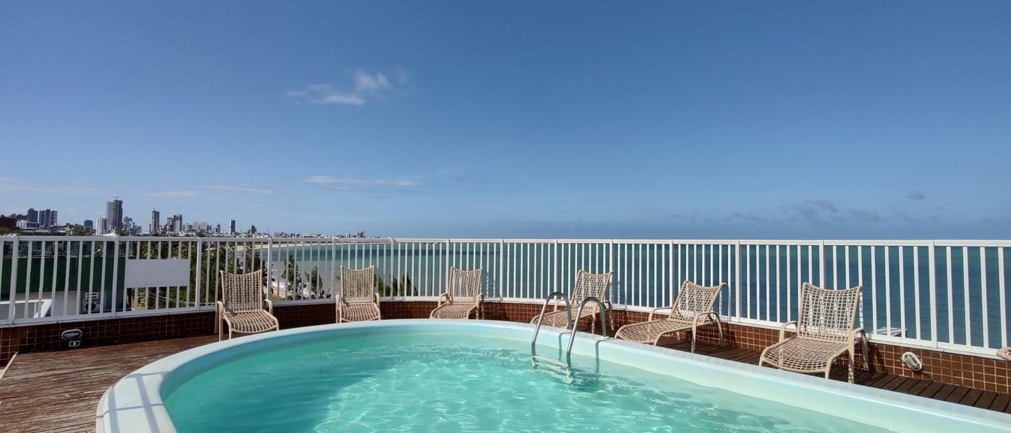 Апартаменты Flat Frente Mar Manaira 1 Жуан-Песоа Экстерьер фото